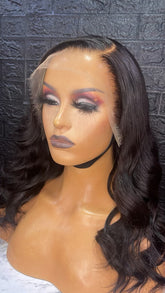 18" 13X4 Body Wave HD Lace - EyeCandii Creations